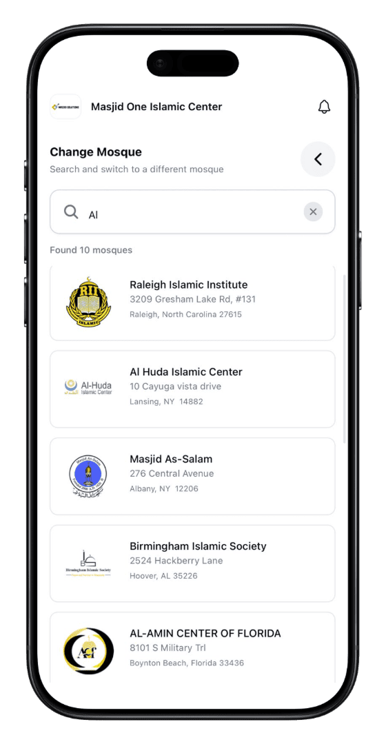 Mosque Finder